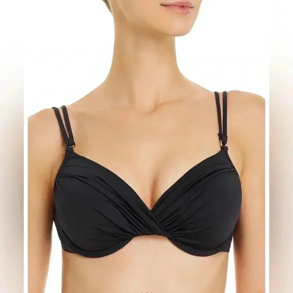 BLEU BY ROD BEATTIE KORE UNDERWIRE BIKINI TOP - Picture 2 of 11